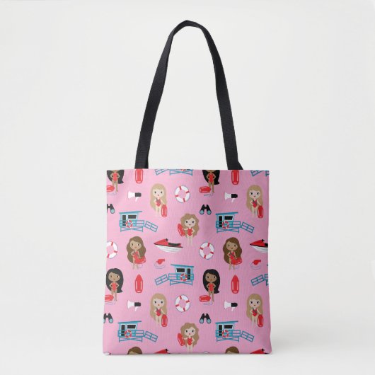 Rettungsschwimmer Tote Bag Tasche (Vorderseite)