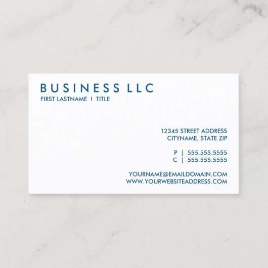 Rettungsschwimmer. Visitenkarte (Rückseite)