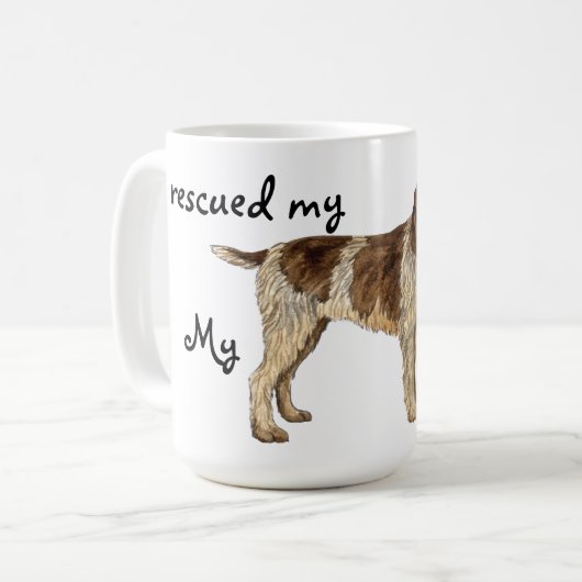 Rettungsspinone Kaffeetasse (Vorderseite Links)