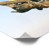 Rettungsspringer Poster (Ecke)