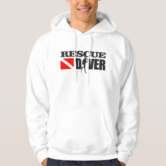 Rettungstaucher 2 Bekleidung Hoodie (Vorderseite)