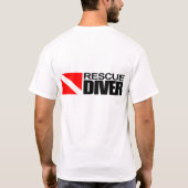 Rettungstaucher 4 Bekleidung T-Shirt (Rückseite)