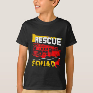 Rettungsteam Lebensretter Feuerwehrmann Geschenk S T-Shirt