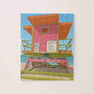 Rettungsturm am Miami Beach Puzzle