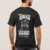 Rettungsturm Zero (Männer) Huntington Beach, Ca T-Shirt (Rückseite)
