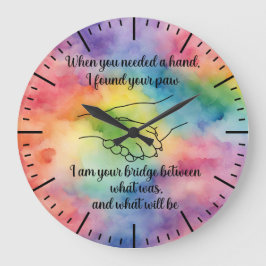 Rettungsuhr Große Wanduhr