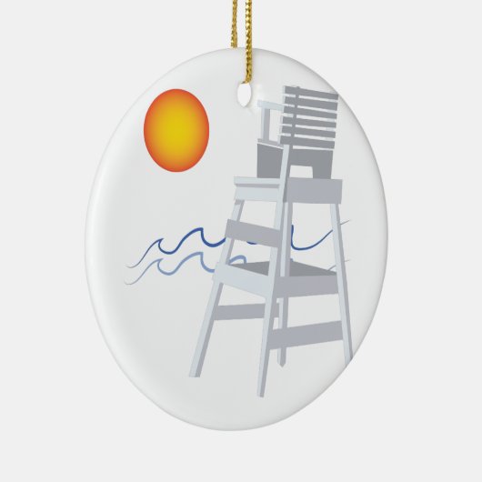 Rettungswache Keramik Ornament (Rechts)