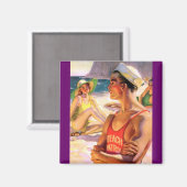 Rettungswache Magnet (Vorderseite/Rückseite)