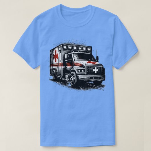 Rettungswagen 20 T-Shirt (Design vorne)