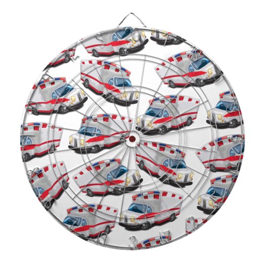 Rettungswagen Dartscheibe (vorne)