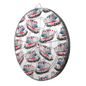 Rettungswagen Dartscheibe (Vorderseite rechts)