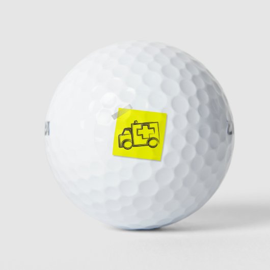 Rettungswagen Golfball (Vorderseite)