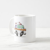 Rettungswagen Kaffeetasse (Vorderseite Links)