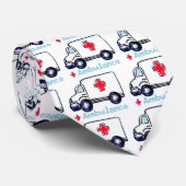 Rettungswagen Krawatte (Gerollt)