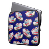 Rettungswagen Laptopschutzhülle (Vorderseite Links)