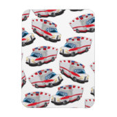 Rettungswagen Magnet (Vertikal)