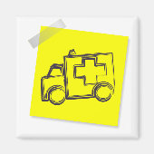 Rettungswagen Magnet (Vorne)