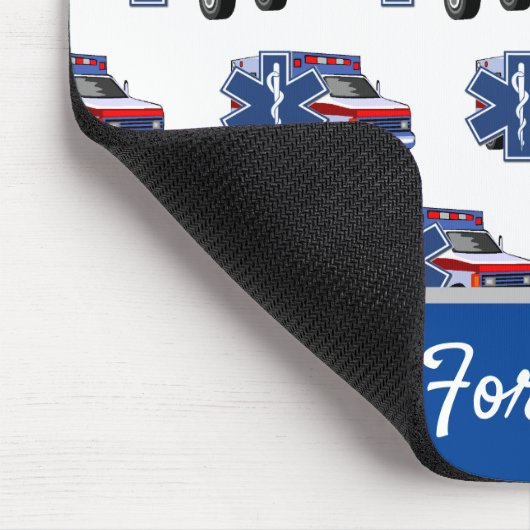 Rettungswagen Mousepad (Ecke)
