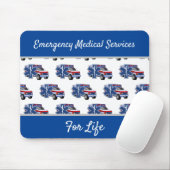 Rettungswagen Mousepad (Mit Mouse)