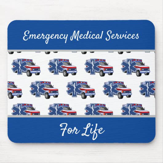 Rettungswagen Mousepad (Vorne)