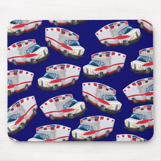 Rettungswagen Mousepad (Vorne)