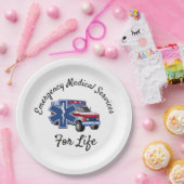 Rettungswagen pappteller (Party)