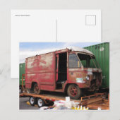 Rettungswagen Postkarte (Vorne/Hinten)