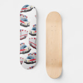 Rettungswagen Skateboard (Vorderseite)