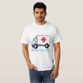 Rettungswagen T-Shirt (Vorne ganz)