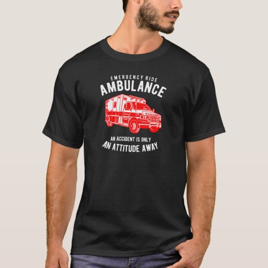 Rettungswagen T-Shirt (Vorderseite)