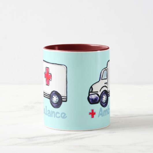 Rettungswagen Tasse (Zentrum)
