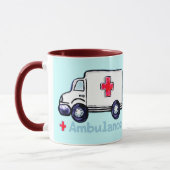 Rettungswagen Tasse (Links)