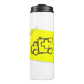 Rettungswagen Thermosbecher (Vorderseite)