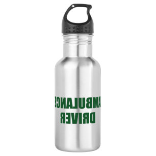 Rettungswagenfahrer Edelstahlflasche