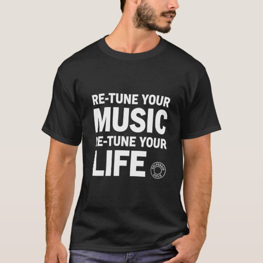 Retune Music Retune Life Solfeggio Frequency  T-Shirt (Vorderseite)