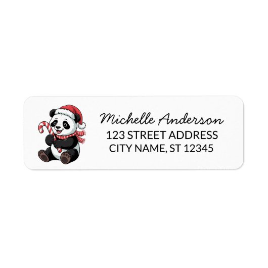 Return Address Label (Vorne)
