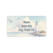 Return Address Label Adressaufkleber (Vorne)