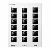 Return address labels  adressaufkleber (Vorne)