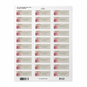  Return Address Labels Modern Bride Shower  (Vorne)