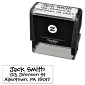 Return Address self Inking Stamp Permastempel (Beispiel)