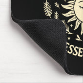 Return Of The Light Blessed Solstice Celestial Sun Mousepad (Ecke)