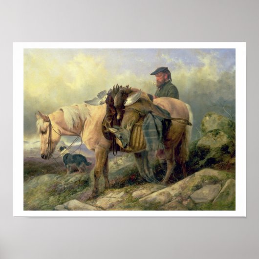 Returning from the Hill, 1868 Poster (Vorne)