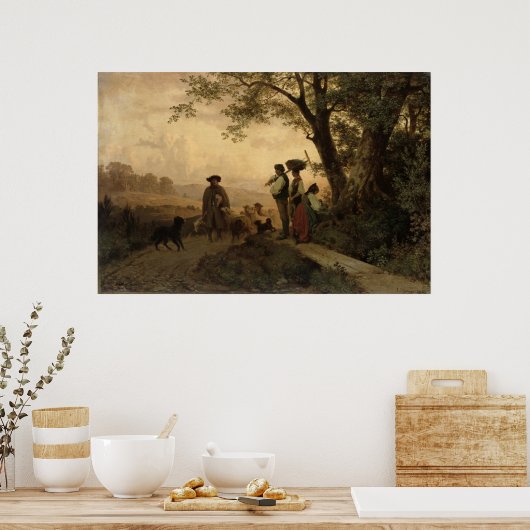 Returning Shepherd Poster (Küche)
