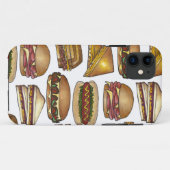 Reuben PBJ Ham Cheese Sandwich Sandwiches Case (Rückseite (Horizontal))