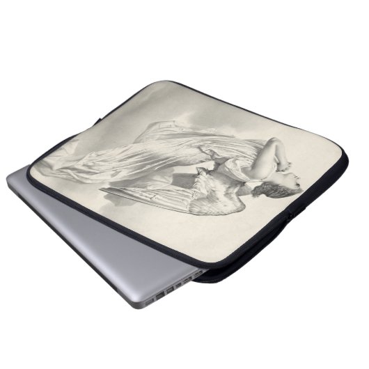 Reue 1851 laptopschutzhülle (Vorne Knopf)