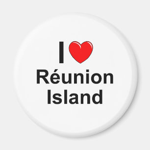 Réunion Insel Magnet