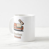 Reunion Reboot | Holiday Chaos Humor Kaffeetasse (Vorderseite Links)