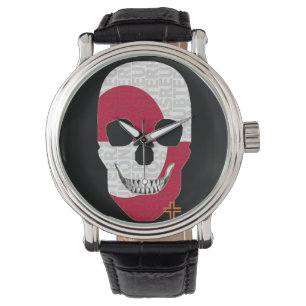 REUNIONES Groenlandia reloj hombre correa cuero Armbanduhr