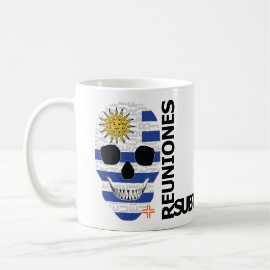 REUNIONES Uruguay Taza clasica Kaffeetasse (Links)