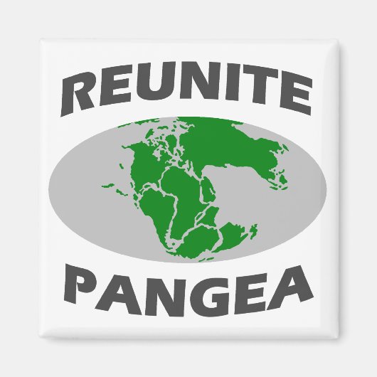 Reunite Pangea Magnet (Vorne)